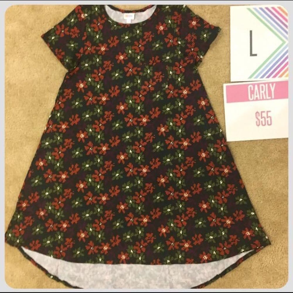 Lularoe Carly L flowers